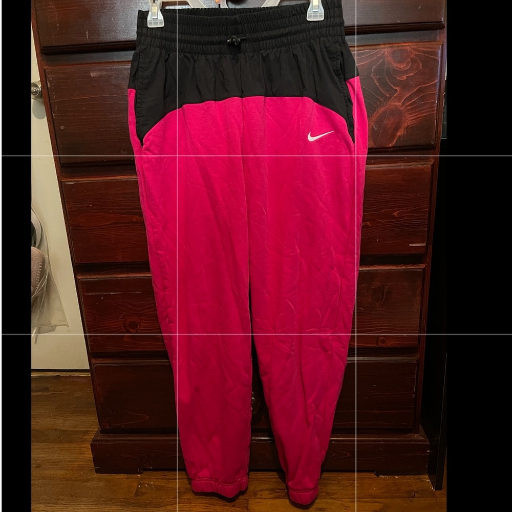 Nike hot pink sweatpants